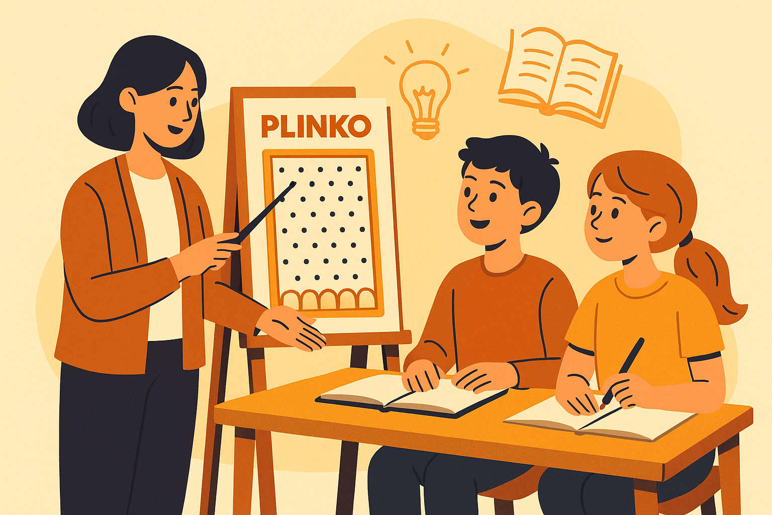 Demostración científica del Plinko